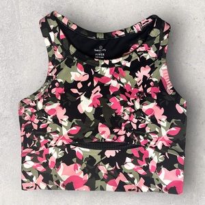 Sweaty Betty Power Frame Workout Top Floral {Size Small}